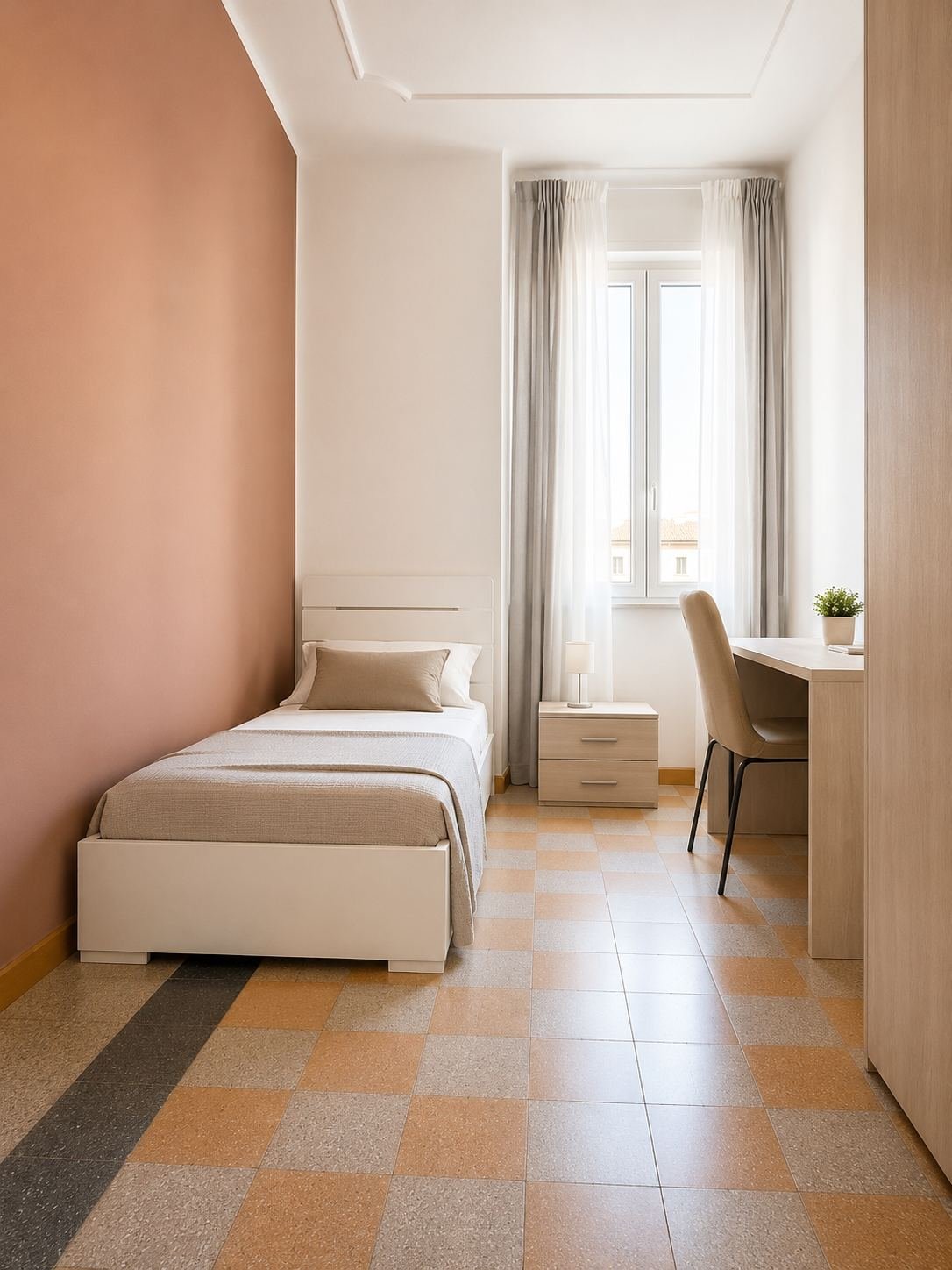 Habitation individuelle à San Lorenzo (Viale dello Scalo San Lorenzo 65, int. 20) à Roma — 900 €/mois | Lupo Rooms