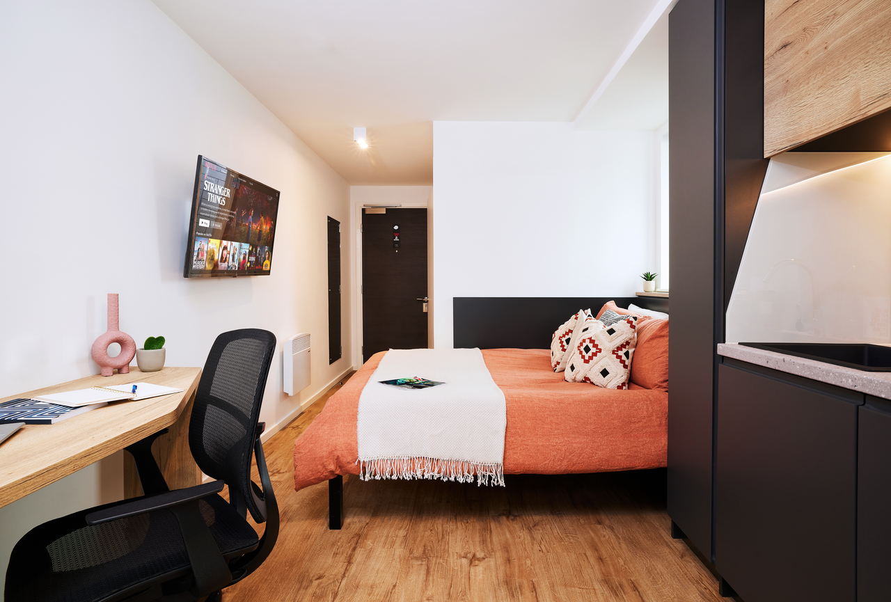 Estudio Classic en residencia de estudiantes