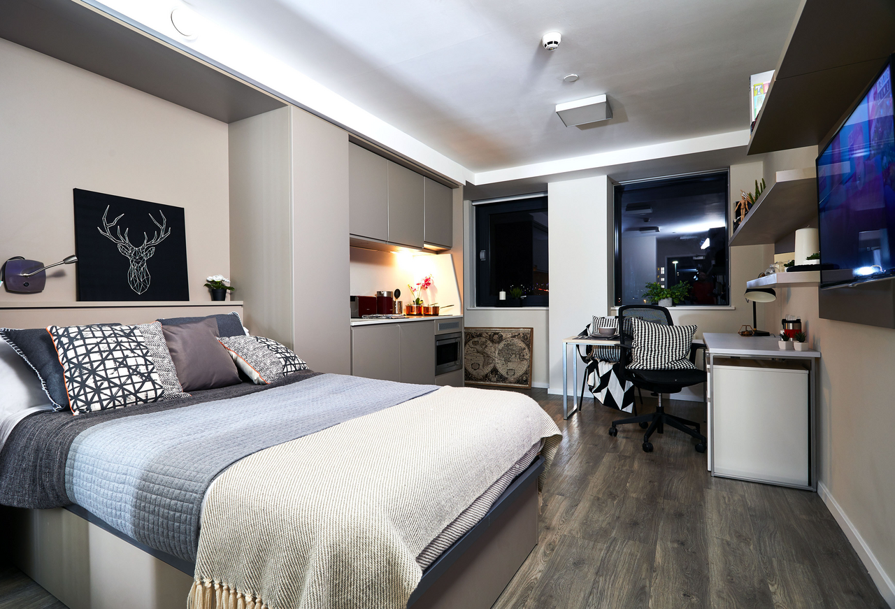 Estudio Classic en residencia de estudiantes