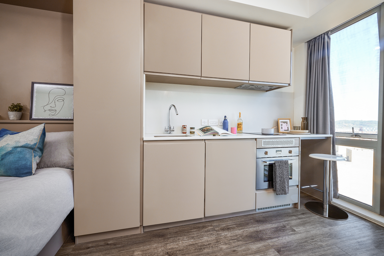 Estudio Premium en residencia de estudiantes