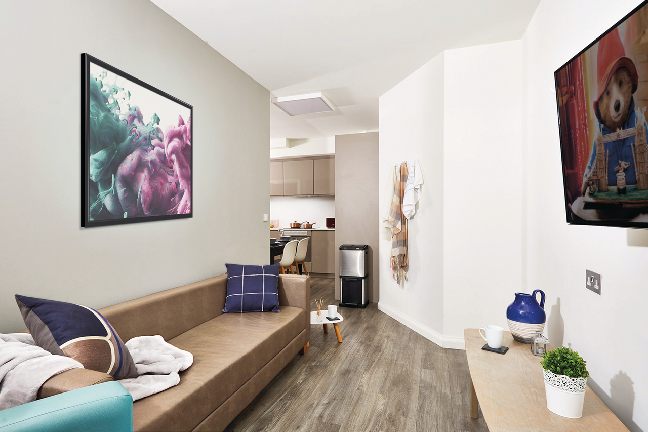 Dreizimmer-Studio-Apartment in einem Studentenwohnheim in Sheffield — 2036 £/Monat | Lupo Rooms