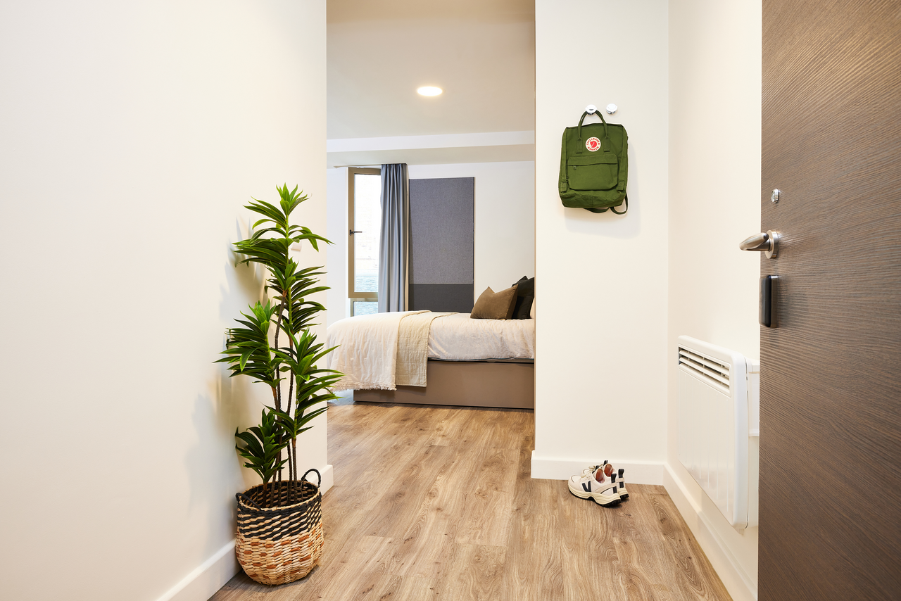 Estudo adaptado em residência estudantil em Newcastle — 1482 £/mês | Lupo Rooms