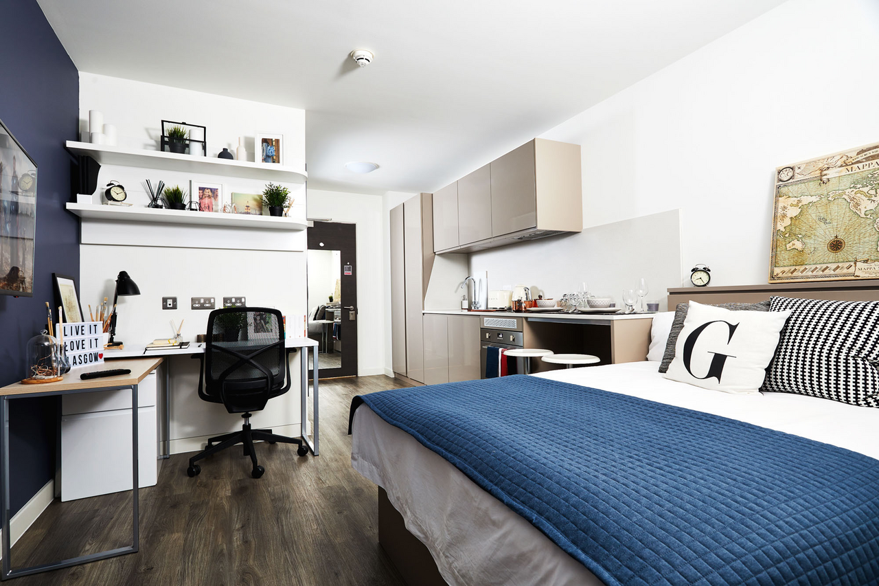 Estudio Premium en residencia de estudiantes
