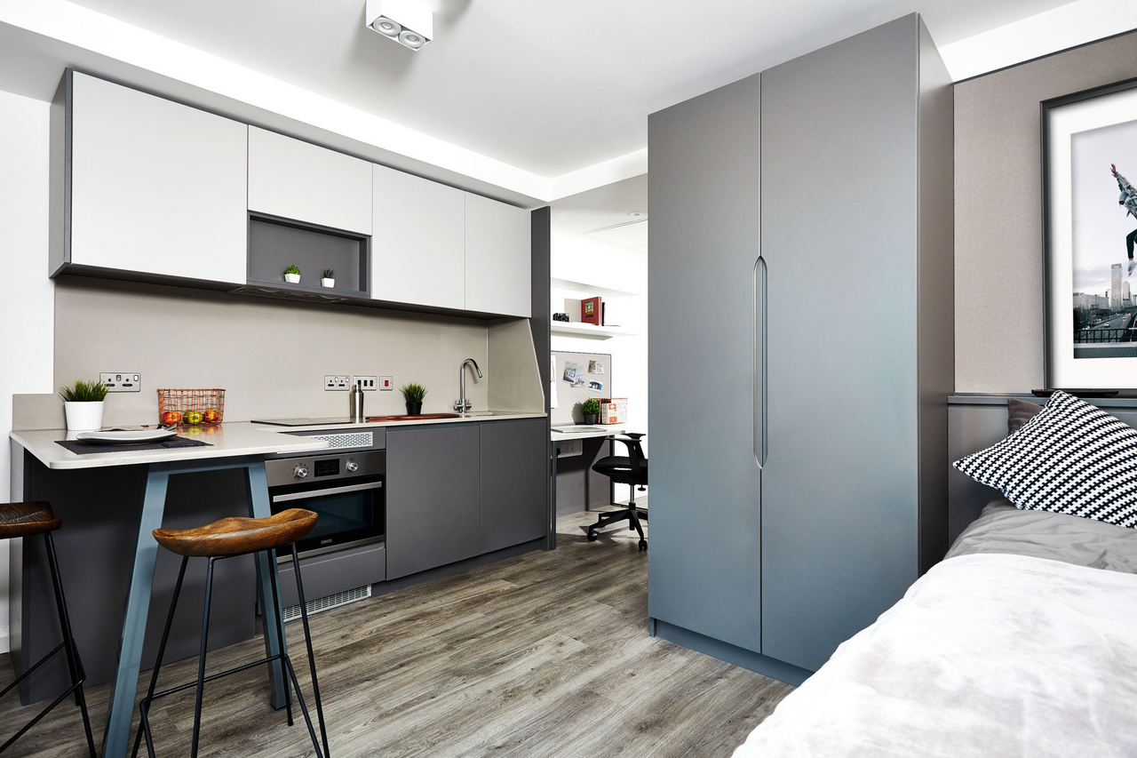 Estudio Classic en residencia de estudiantes