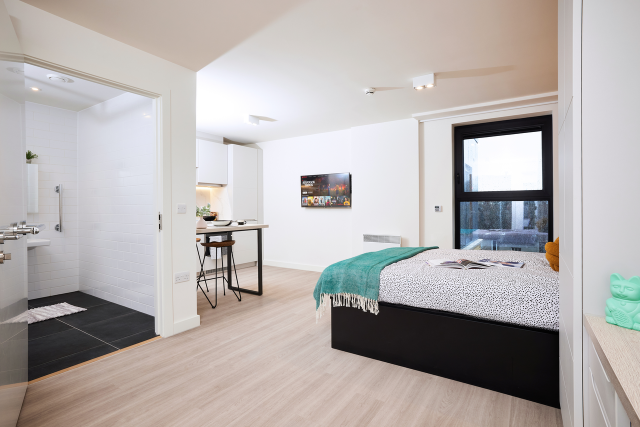 Estudio adaptado en residencia de estudiantes