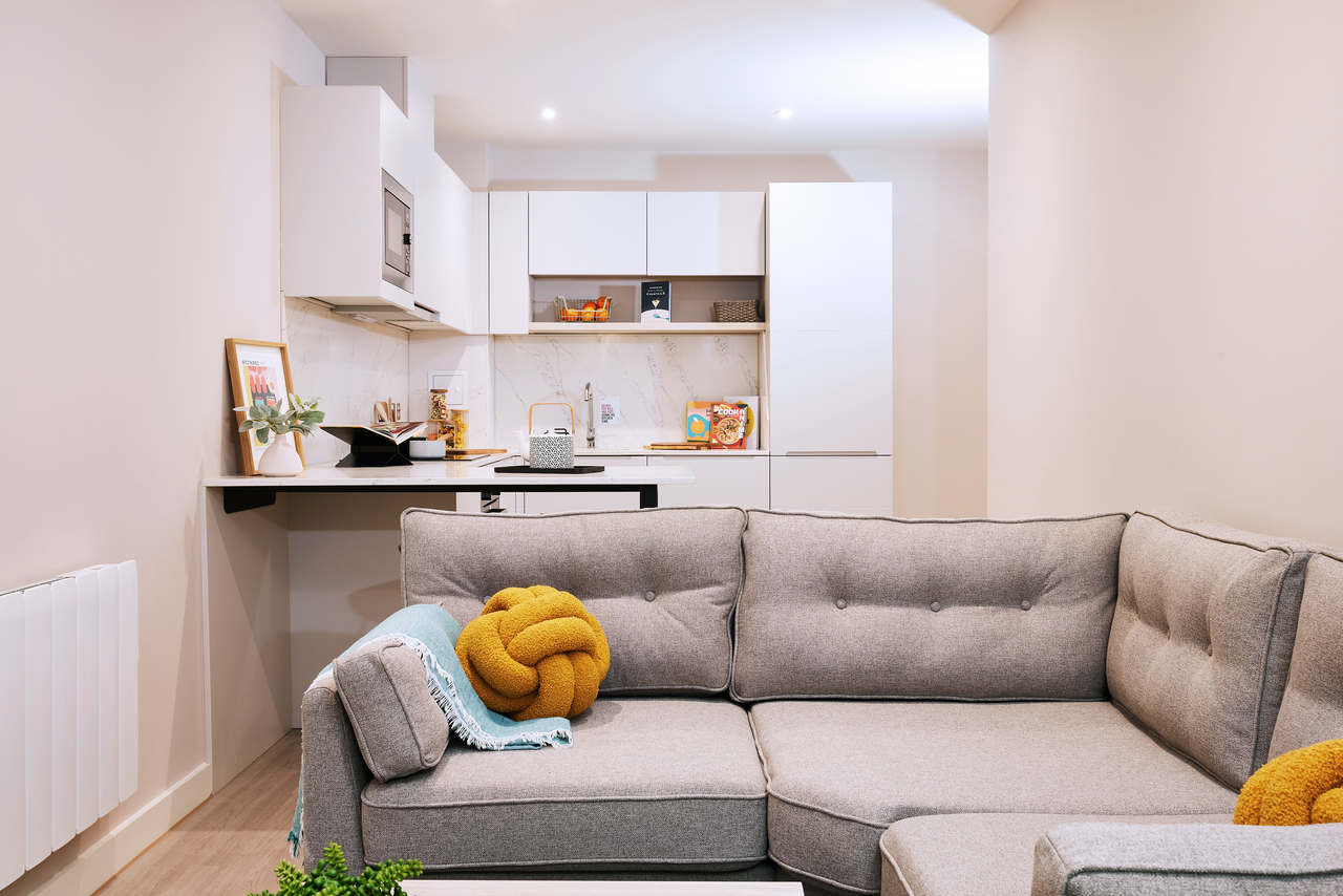 Estudio One Bedroom en residencia de estudiantes