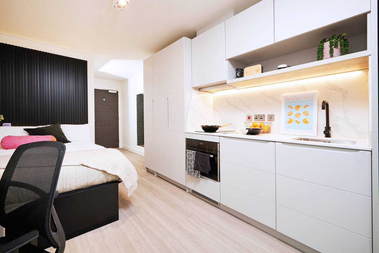 Estudio Premium en residencia de estudiantes