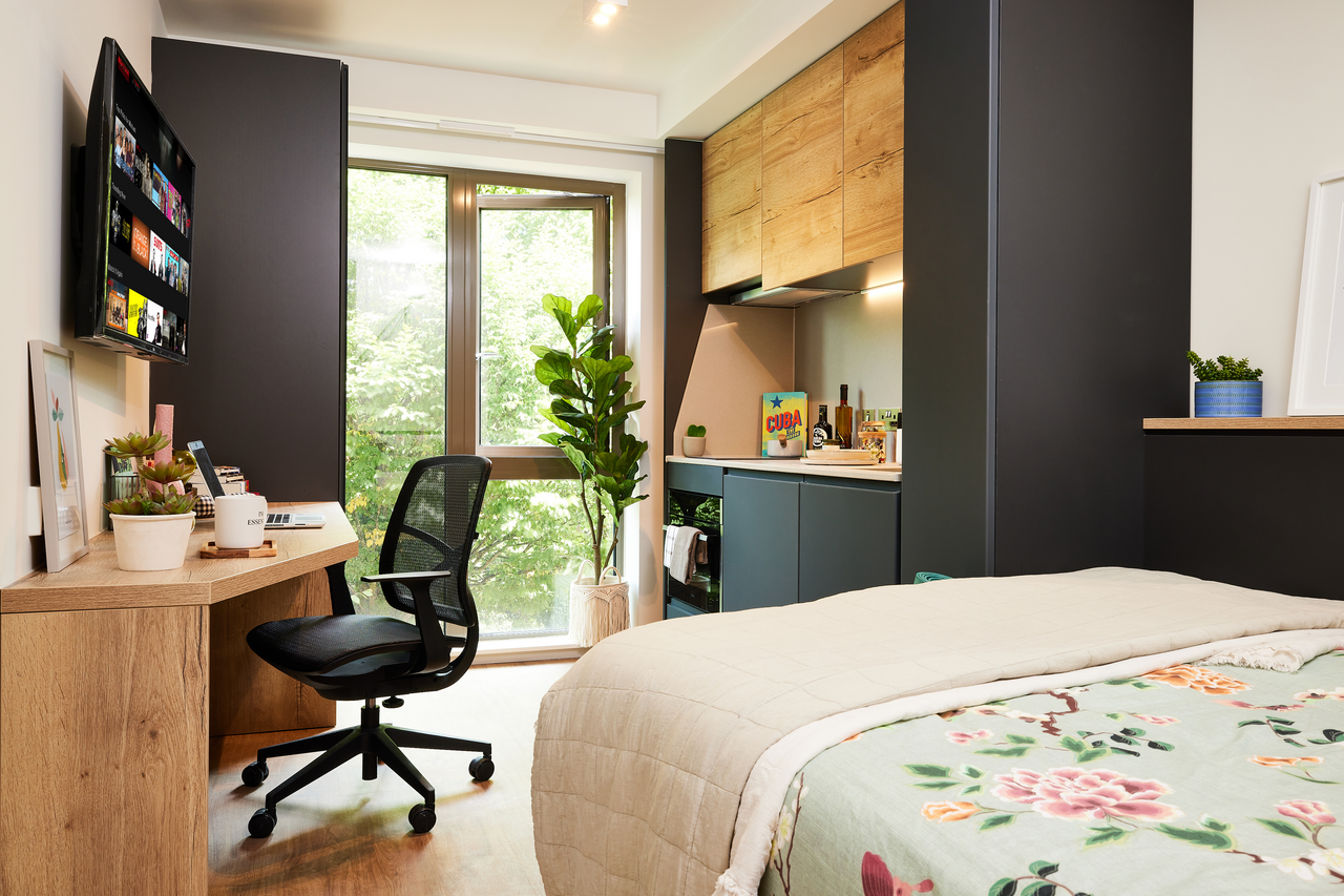 Estudio Lite en residencia de estudiantes