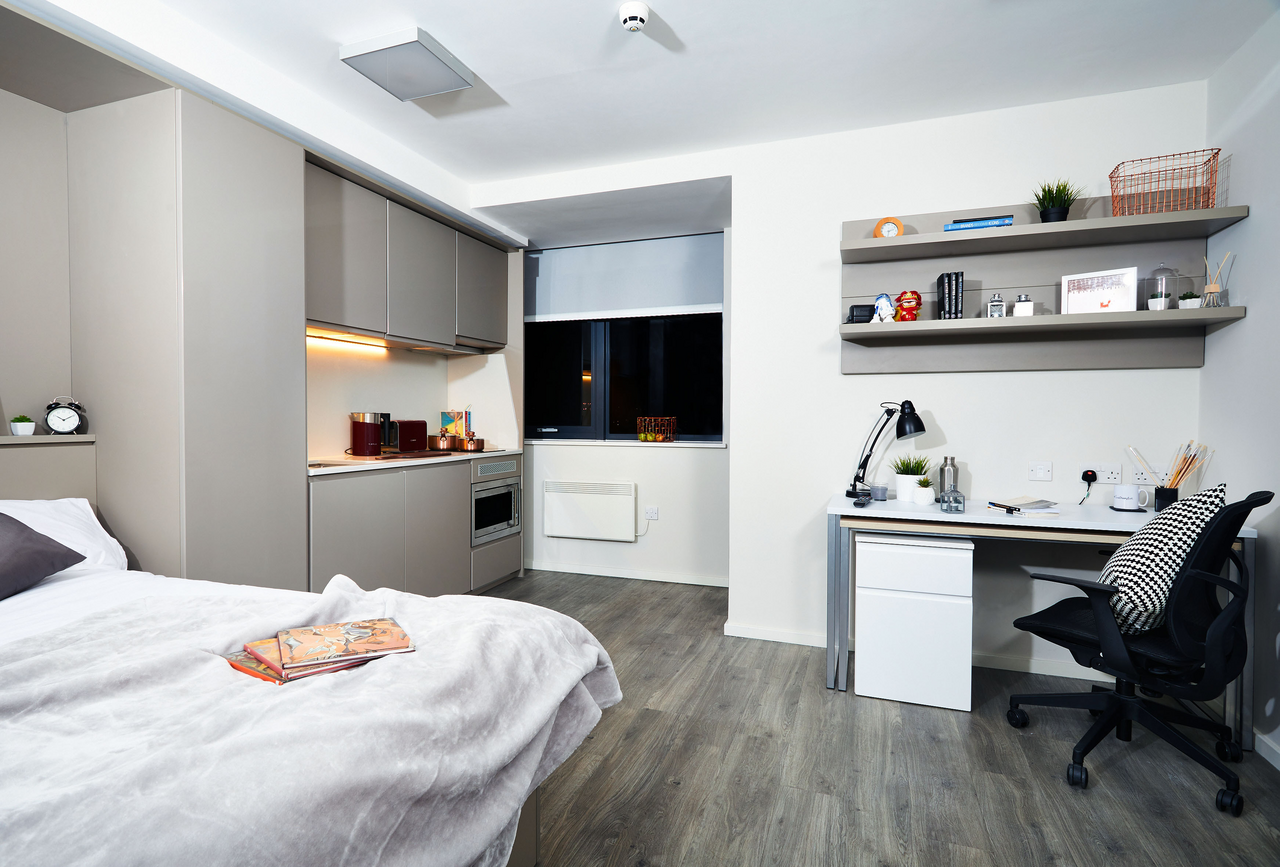 Premium studio in student residence in Southampton — 1529 £/month | Lupo Rooms