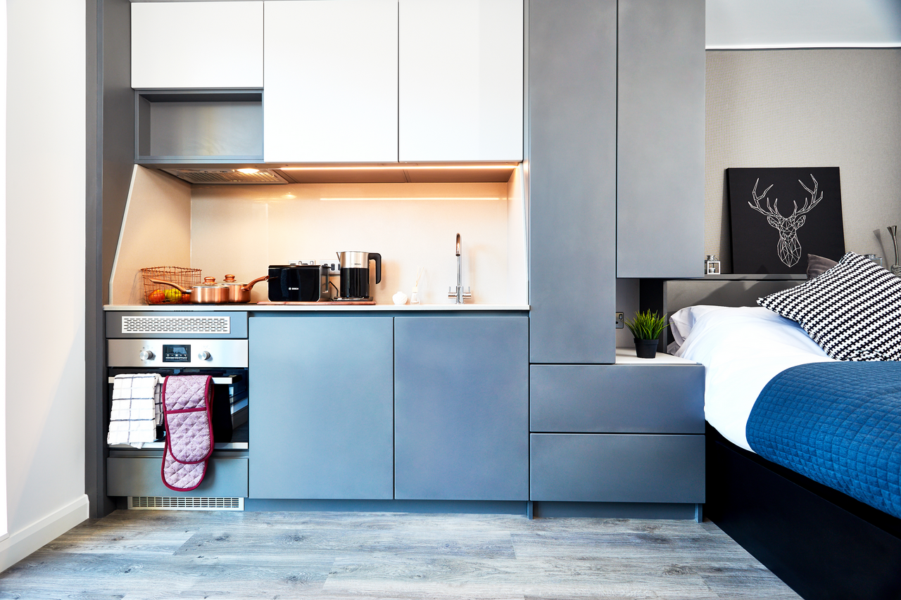 Estudio Classic en residencia de estudiantes en Edinburgh — 1893 £/mes | Lupo Rooms
