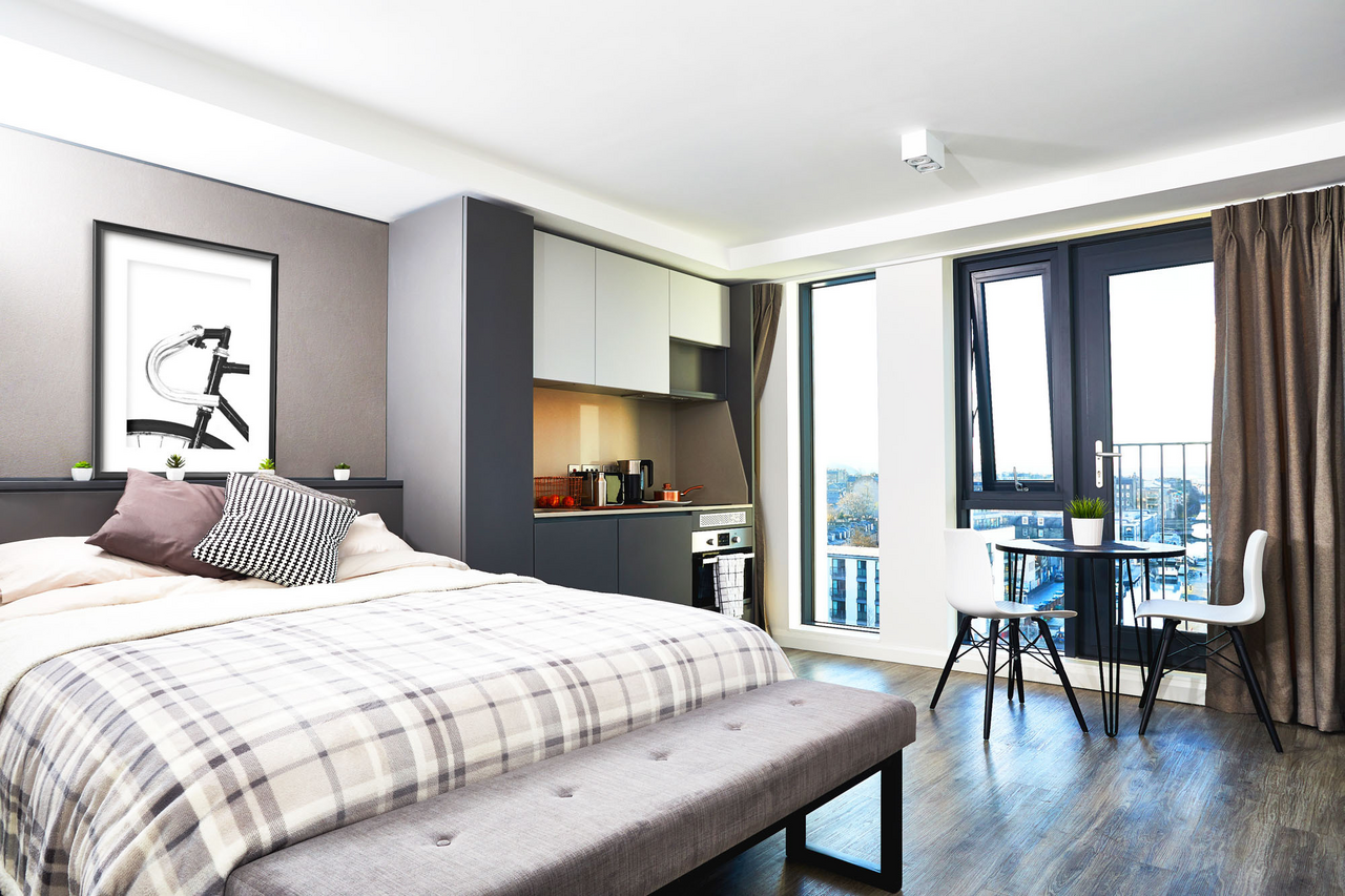 Premium studio in student residence in Edinburgh — 2205 £/month | Lupo Rooms