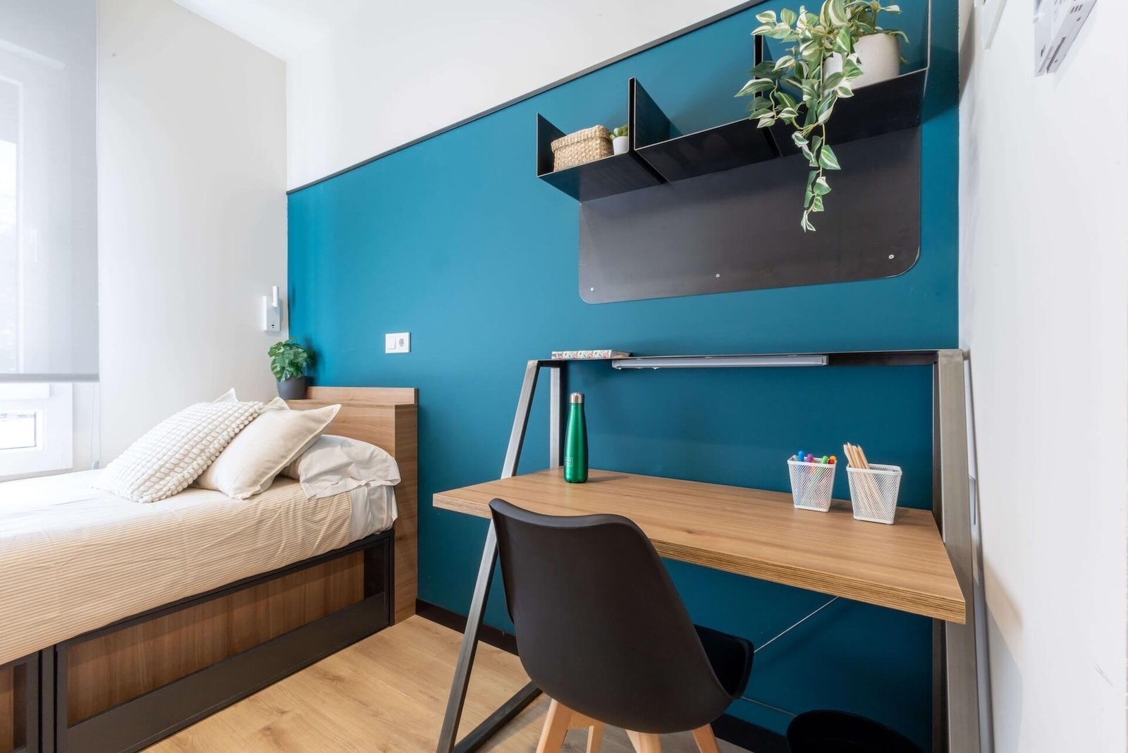 Estudio individual en residencia de estudiantes