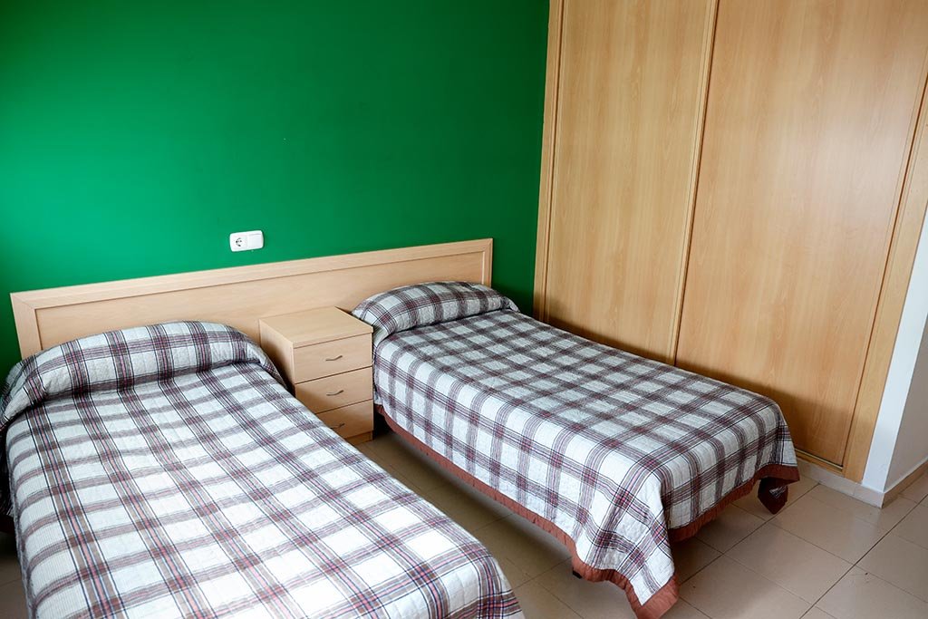 Doble en residencia de estudiantes