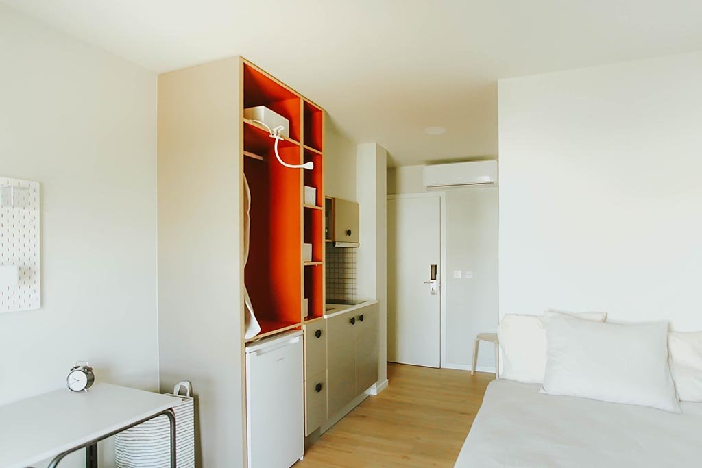 Studio en residencia de estudiantes