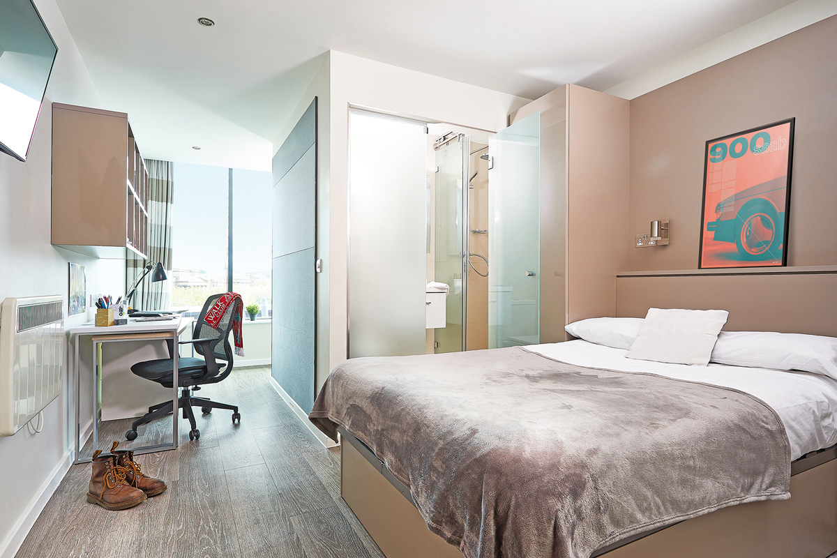 Classic Plus studio in student residence in Liverpool — 966 £/month | Lupo Rooms