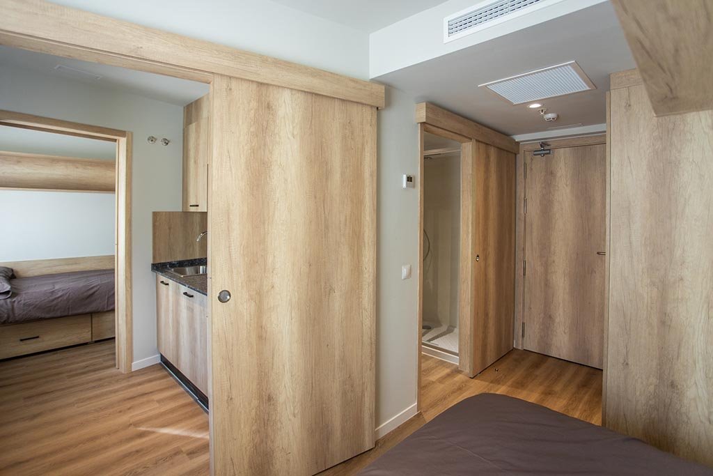 Cuisine partagée individuelle dans la résidence étudiante à Bilbao — 775 €/mois | Lupo Rooms