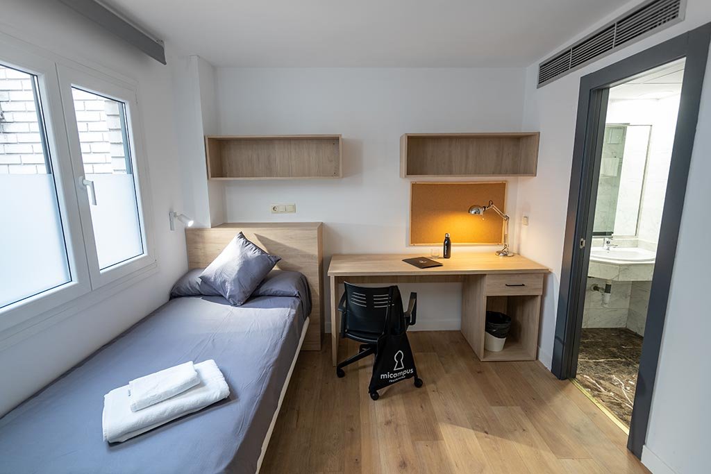 Individual en residencia de estudiantes in Leganés — 1265 €/month | Lupo Rooms