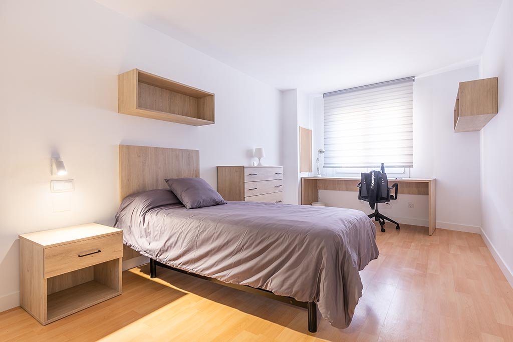 Zusätzliches Einzelzimmer im Studentenwohnheim in Leganés — 1305 €/Monat | Lupo Rooms