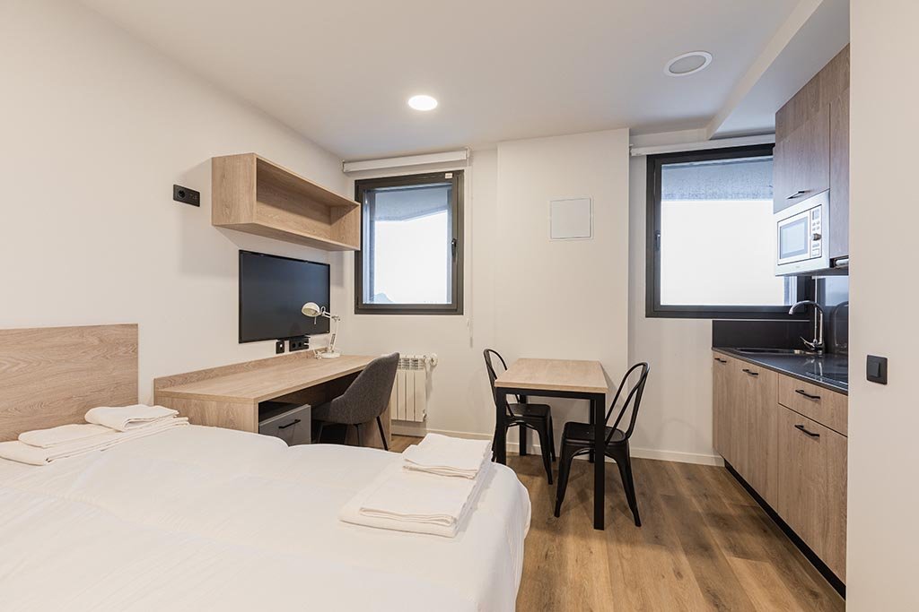 Doppelzimmer im Studentenwohnheim in Santander — 595 €/Monat | Lupo Rooms