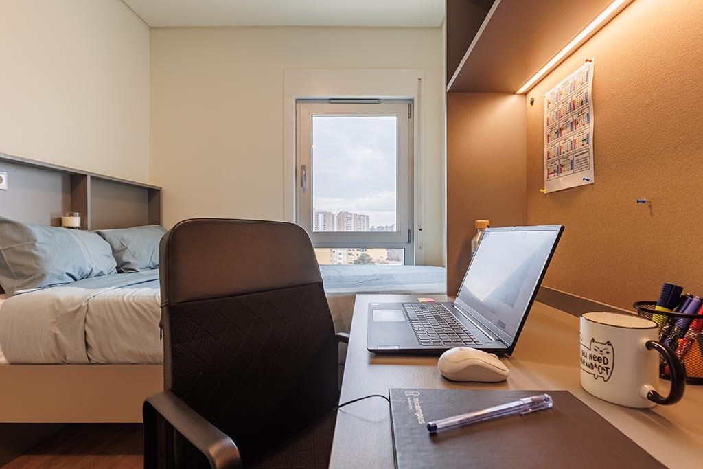 Standard Studio en residencia de estudiantes a Lisboa — 797 €/mese | Lupo Rooms
