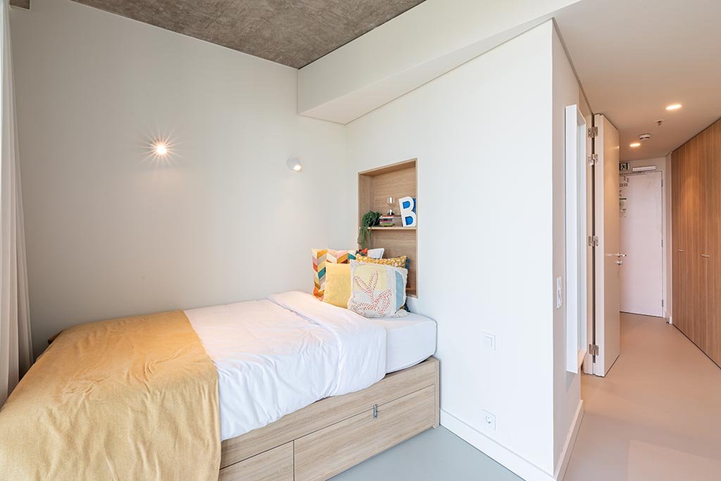 Premium Studio en residencia de estudiantes 位于 Porto — 972 €/月 | Lupo Rooms