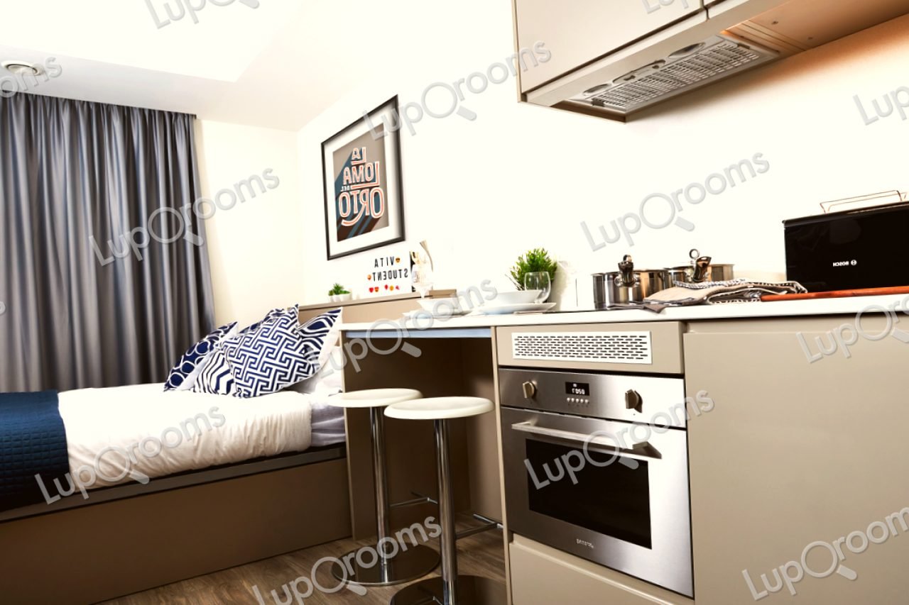 Estudio Classic Plus en residencia de estudiantes, Newcastle — 1126 £/mies. | Lupo Rooms