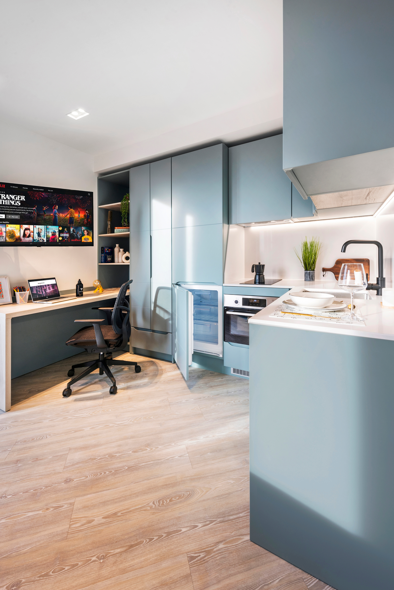 Estudio Ultimate en residencia de estudiantes